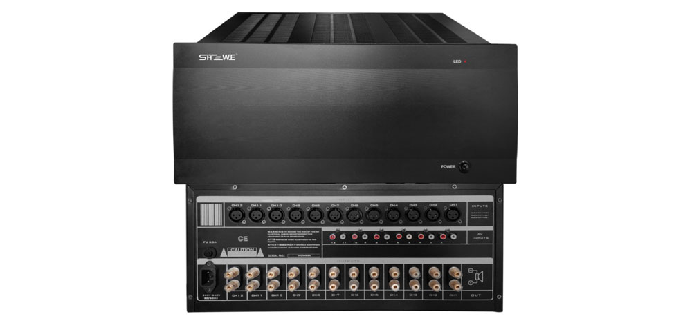 十二通道HIFI級專業功放